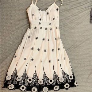 Black and white Sun dress